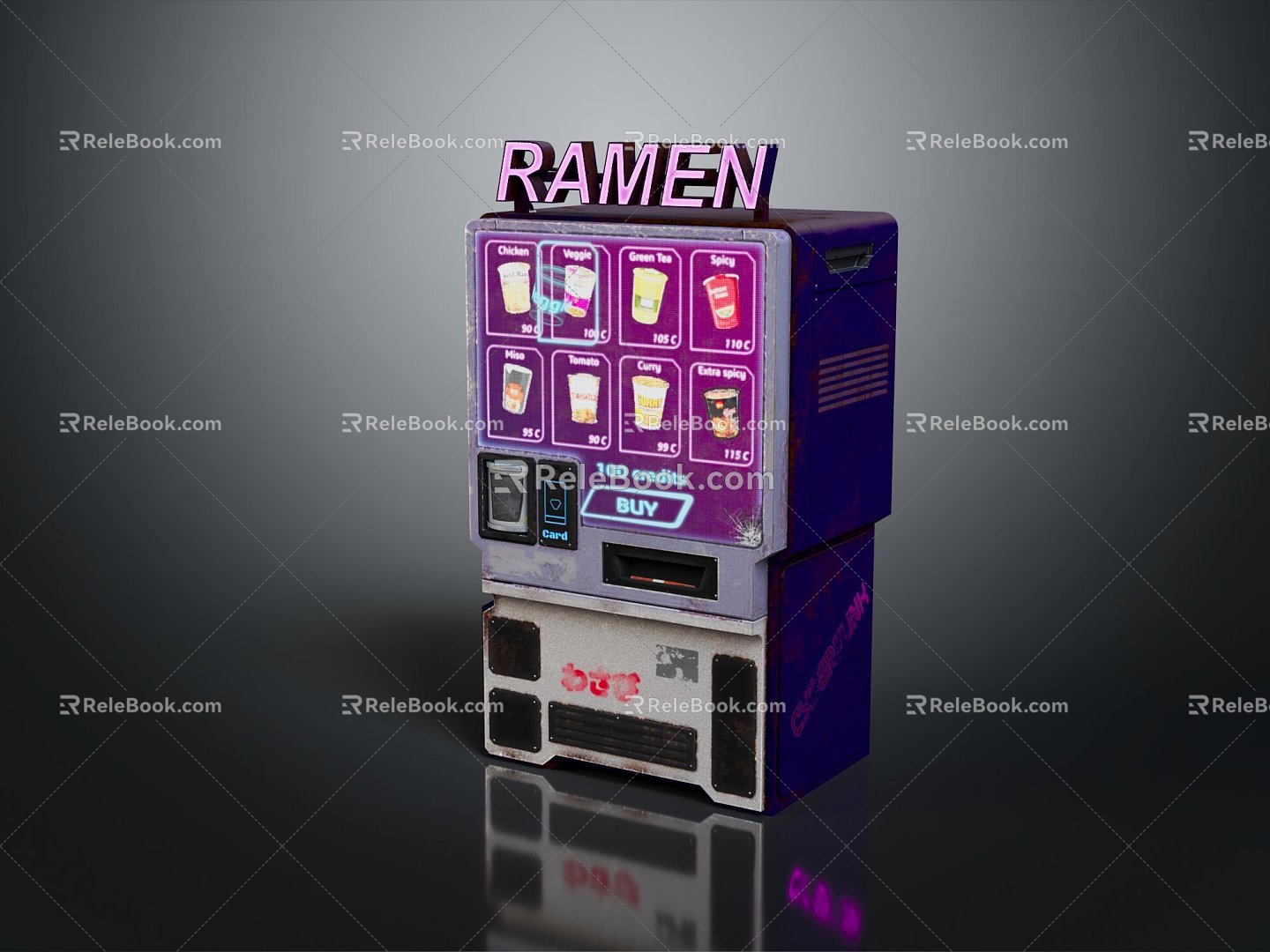 Modern vending machine coin-operated vending machine vending machine vending machine vending machine kiosk 3d model