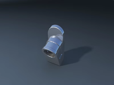 Public Facility Metal Component With Durable Stainless Steel Structure And Smooth Finish 3d model