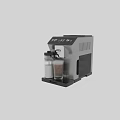 Modern Stainless Steel Automatic Coffee Machine With Milk Frother And Cup
