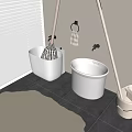 Mop pool 3d model