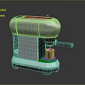 Coffee machine Automatic coffee machine Semi-automatic coffee machine Drip coffee machine Mocha coffee machine 3d model