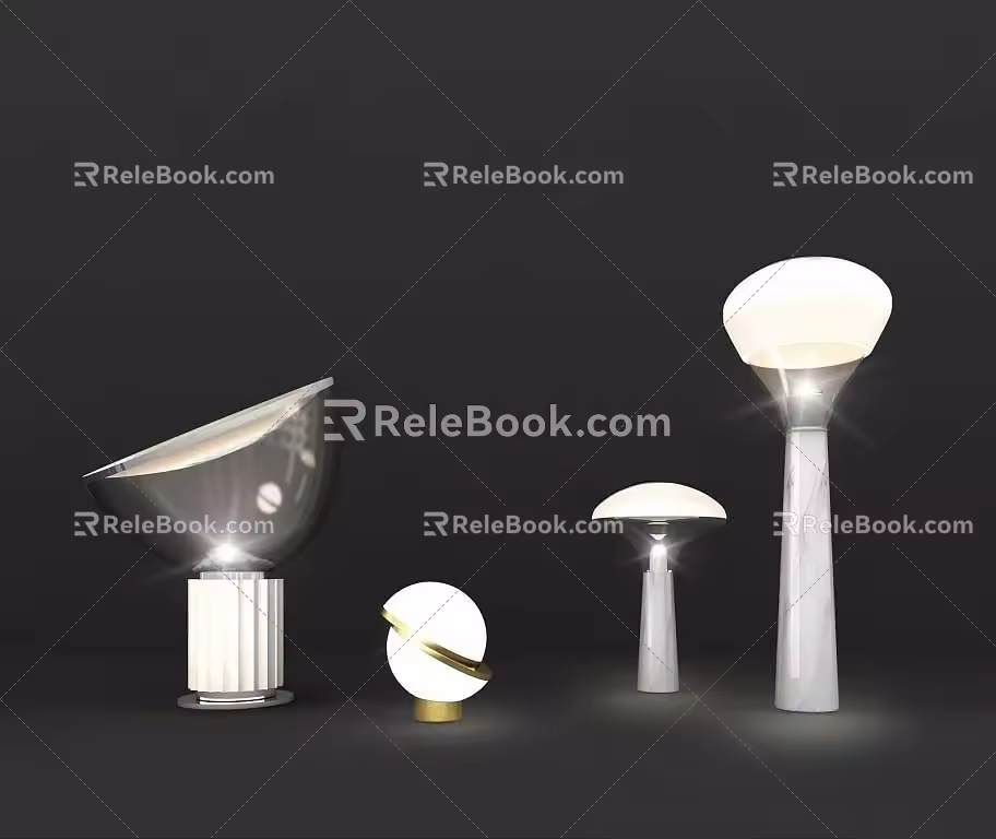 Table lamp 3d model