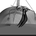Futuristic Game Movie Character With Detailed Mechanical Metal Structure And Streamlined Joints Design