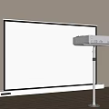 Advanced Projection Monitoring System with Projector Stand and Clear Image