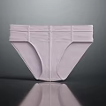 Soft Light Purple Triangle Style Underwear with Comfortable Fabric for Everyday Wear