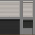 Various Roller Blinds With White Gray Colors And Different Designs For Home Decor