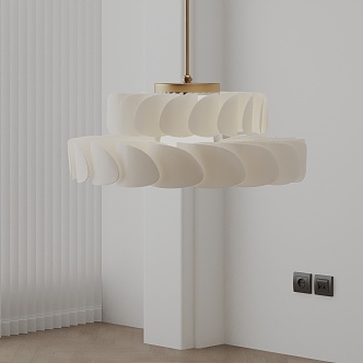 Modern chandelier 3d model