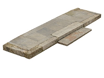 Stone Steps Stone Path 3d model