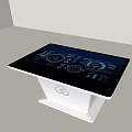 Technology interactive entertainment screen 3d model
