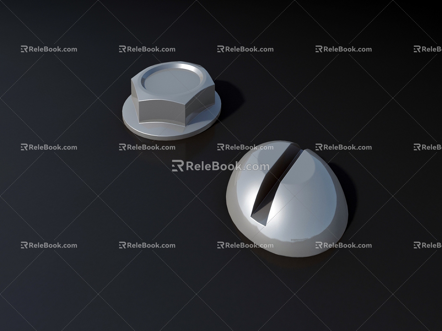 1008 screw 3d model