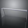 Soccer Goal With Sturdy Metal Frame And Diamond Mesh Net Structure