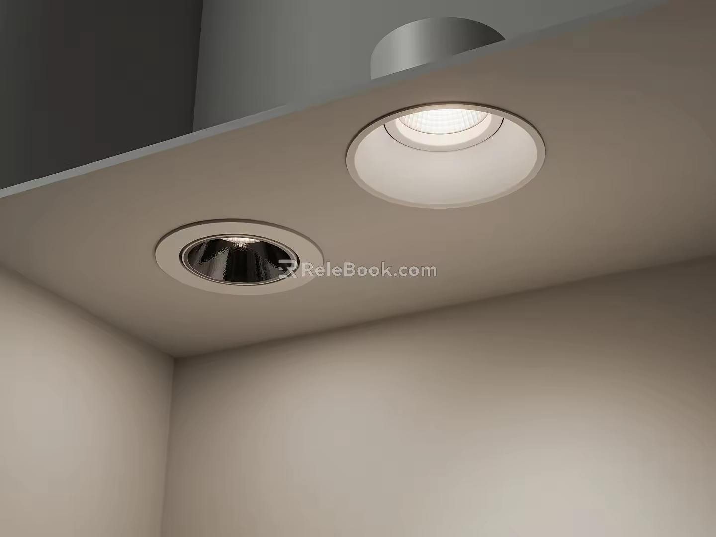 Modern Downlight 3d model