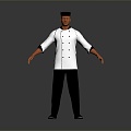 Characters Chef Game Characters Game Characters Realistic Characters Cartoon Characters Handset 3d model