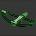 Crossbow Mechanical Crossbow Shift Bow and Arrow Shoot Far Equipment Weapons High-tech Crossbow 3d model