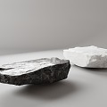 Rock coffee table 3d model