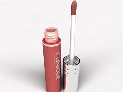 Modern Red Bathroom Accessories With Silver Dispenser And Functional Design 3d model