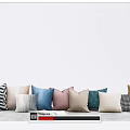 Modern Pillow Simple Pillow Cloth Pillow Casual Pillow Simple Cloth Pillow 3d model