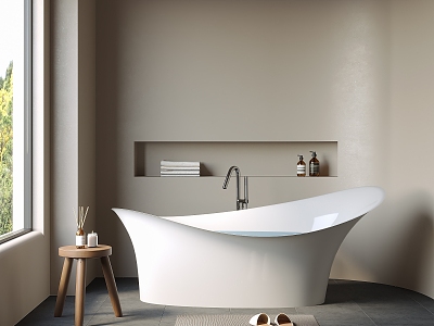 shaped bathtub model