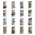 Stacked Magazines With Various Cover Designs And Titles In Neatly Arranged Piles