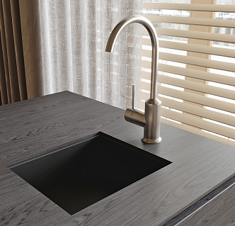 Faucet wash basin 3d model