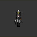 Motorcycle Two-wheeled Motorcycle Cross-country Motorcycle Road Race Motorcycle Motor Vehicle Transport 3d model