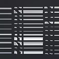 Collection of White Ceiling Moldings with Various Designs on Black Background