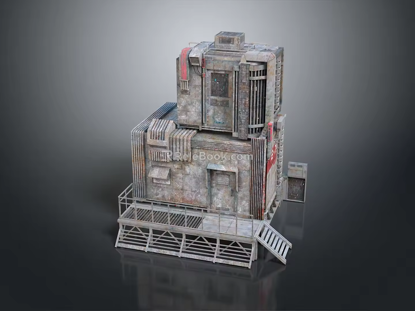 Sci-fi Items Sci-fi Components High-tech Components Sci-fi Equipment Sci-fi Scene Sci-fi Environment Game Scene 3d model
