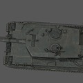 Tank Armored Vehicle Guns Tank Car Leopard 2A4 3d model