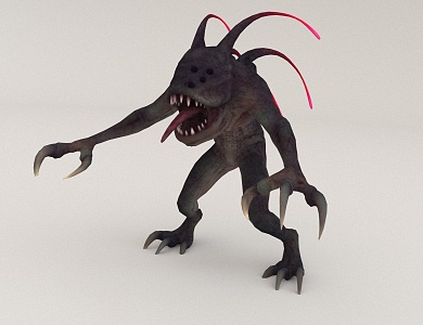 Monster 3d model