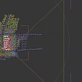 Aerial Planning of Modern Residential Complex With High Rise Buildings Green Spaces and Roads