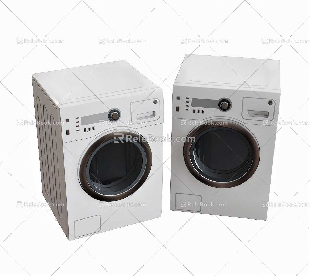 Modern washing machine drum washing machine model