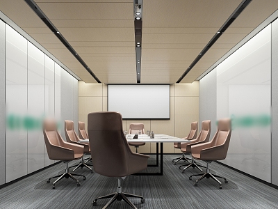 Style boutique small conference room full set model