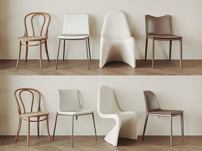 Modern Dining Chair Single Chair model