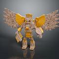 Robot Bird Science Fiction Eagle Mechanical Eagle Mechanical Bird Machine Eagle Mechanical Eagle Kite 3d model