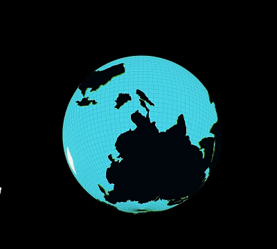 modern earth. 3d model