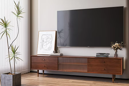 Modern TV Cabinet 3d model