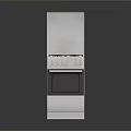 White Gas Stove Oven Cooking Equipment with Four Burners for Home Use