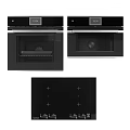 Modern Built in Kitchen Ovens With Digital Display And Control Panel