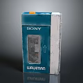 Sony Walkman Retro Digital Audio Player With Classic Portable Design 3d model