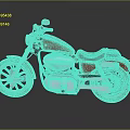 Shiny Red Cruiser Motorcycle With Brown Leather Seat Chrome Engine And Black Wheels