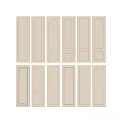 European-style wall panel combination 3d model