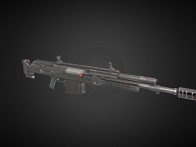 AK50 Counter Equipment Rifle model