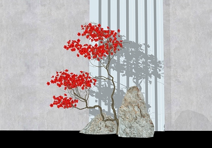 Azalea Modeling Rhododendron Modeling Tree Zen Plant Modeling Shrub 3d model