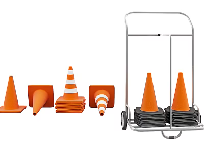 Barricade 3d model Barricade 3d model