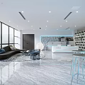 Modern Hall Brain Group Multi-function Room 3d model