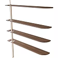 Shelf Bookshelf 3d model
