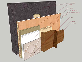 modern component 3d model