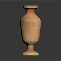 Handcrafted Copper Vase With Intricate Carved Patterns And Artistic Sculpture Design