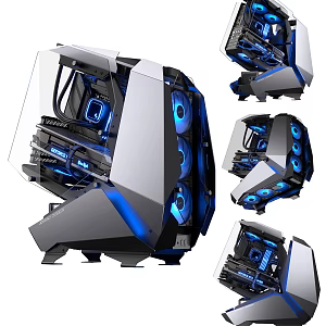 Modern Transformers Computer Host 3d model