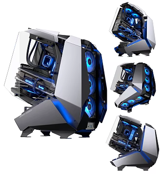 Modern Transformers Computer Host 3d model